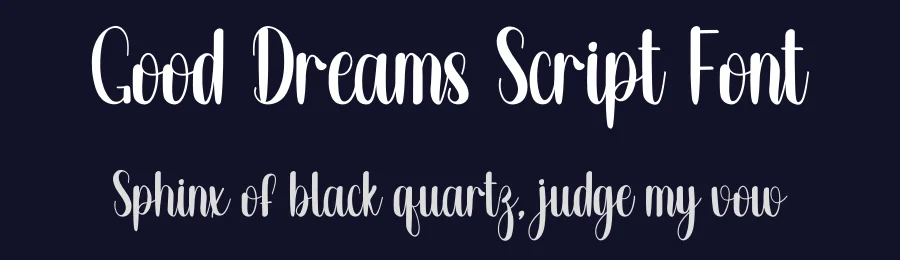 Good Dreams Script Font by inermediaSTUDIO — Script Handwritten Font — thumbnail 2
