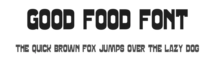 Good Food Font by Nirmana Visual — Sans Serif Font