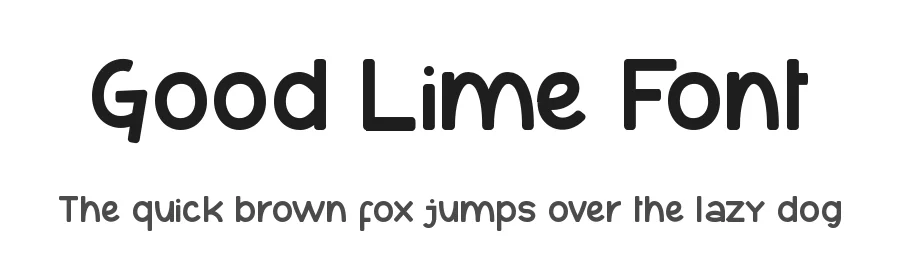 Good Lime Font by noahtype — Display Font