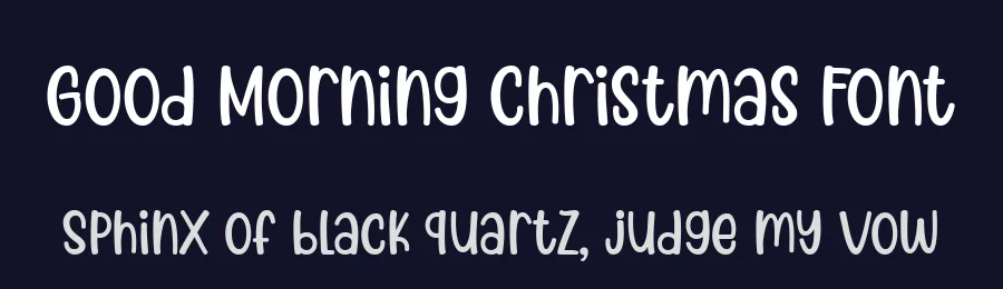 Good Morning Christmas Font by Dreamink Studio — Script Handwritten Font — thumbnail 2