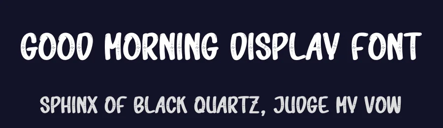 Good Morning Display Font by creativeletter — Script Handwritten Font — thumbnail 2