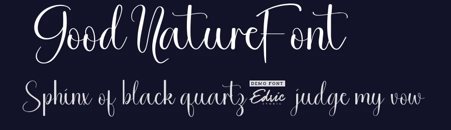 Good Nature Font by edricstudio — Script Handwritten Font — thumbnail 2