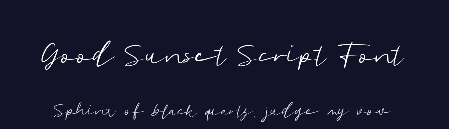 Good Sunset Script Font by Allouse.Studio — Script Handwritten Font — thumbnail 2