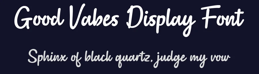 Good Vabes Display Font by Typebae — Display Font — thumbnail 2