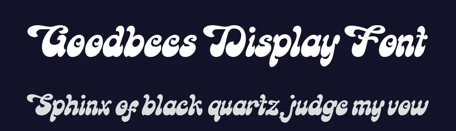 Goodbees Display Font by ZetDesign — Display Font — thumbnail 2