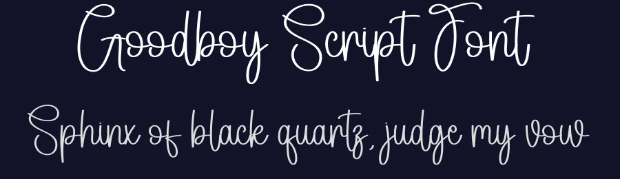 Goodboy Script Font by creativeletter — Script Handwritten Font — thumbnail 2