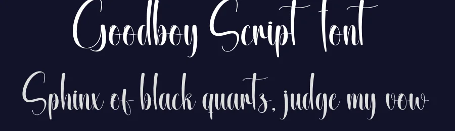 Goodboy Script Font by creativeletter — Script Handwritten Font — thumbnail 2