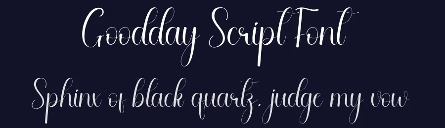 Goodday Script Font by andikastudio — Script Handwritten Font — thumbnail 2