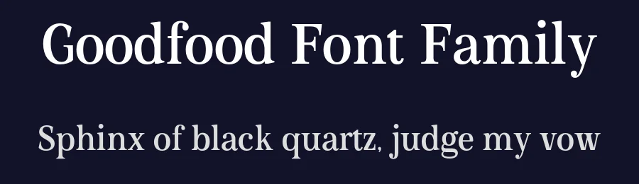 Goodfood Font Family by MaGo Fonts — Sans Serif Font — thumbnail 2