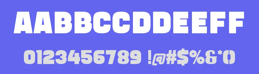 Goodies – Retro Bold Heavy Sans Serif Font by Almairatype — Display Font — thumbnail 3