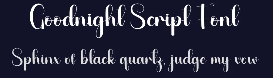 Goodnight Script Font by andikastudio — Script Handwritten Font — thumbnail 2