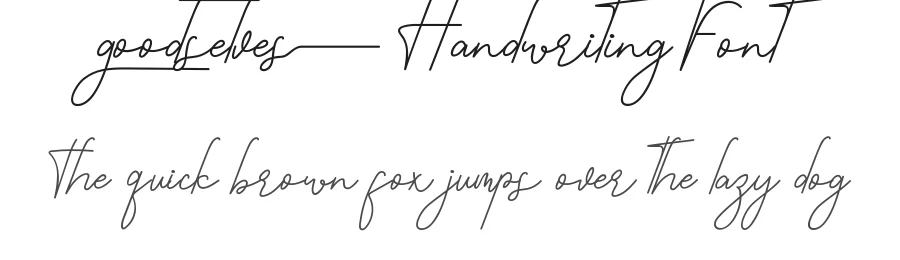 Goodselves Handwriting Font by edricstudio — Script Handwritten Font
