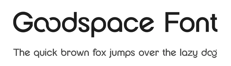 Goodspace Font by UICreative — Display Font