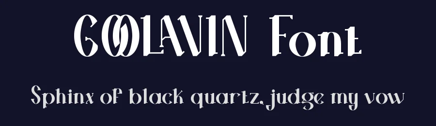 Goolavin Font by attypestudio — Display Font — thumbnail 2