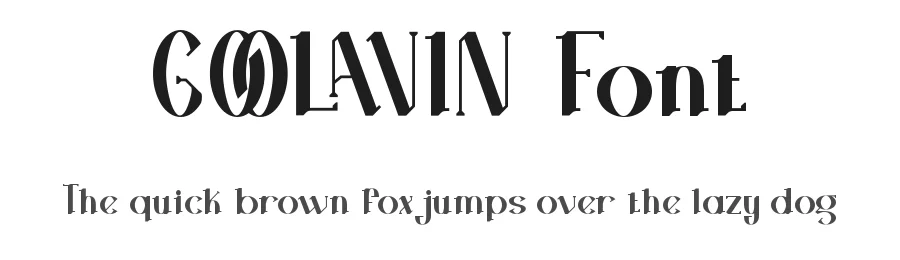 Goolavin Font by attypestudio — Display Font