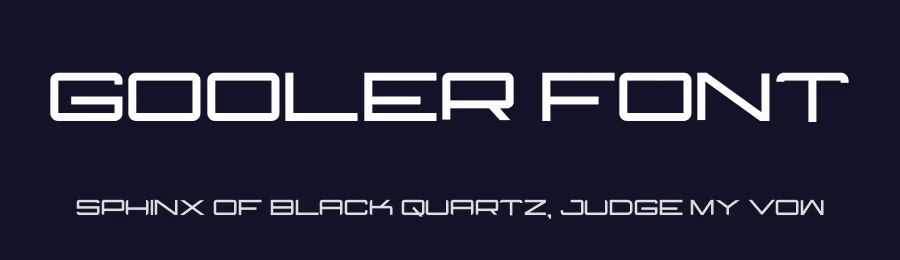 Gooler Font by hayoyuka8 — Display Font — thumbnail 2
