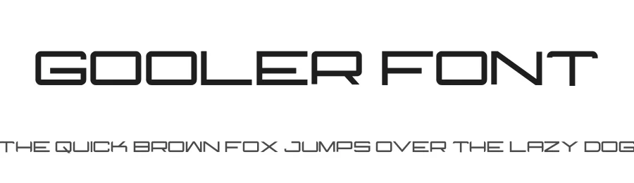 Gooler Font by hayoyuka8 — Display Font