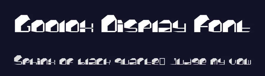 Goolox Display Font by El - Marawe DSGN — Display Font — thumbnail 2