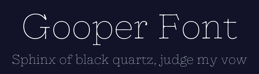 Gooper Font by Very Cool Studio — Sans Serif Font — thumbnail 2