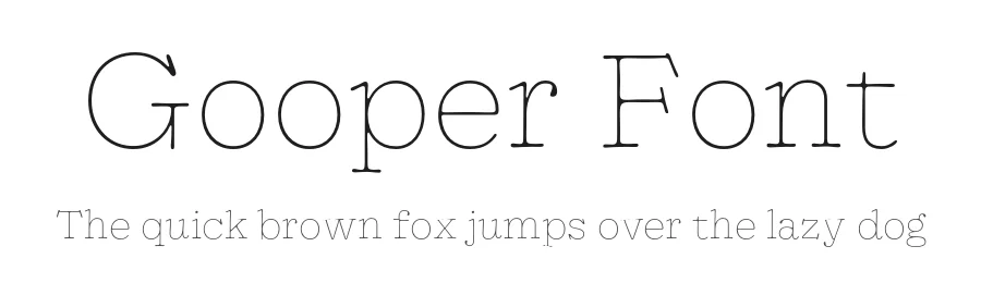 Gooper Font by Very Cool Studio β Sans Serif Font