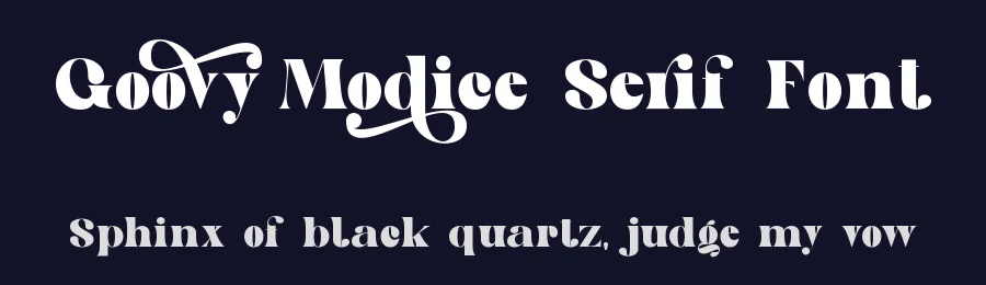 Goovy Modice Serif Font by FallenGraphic Studio — Display Font — thumbnail 2
