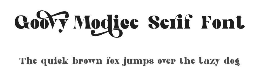 Goovy Modice Serif Font by FallenGraphic Studio — Display Font