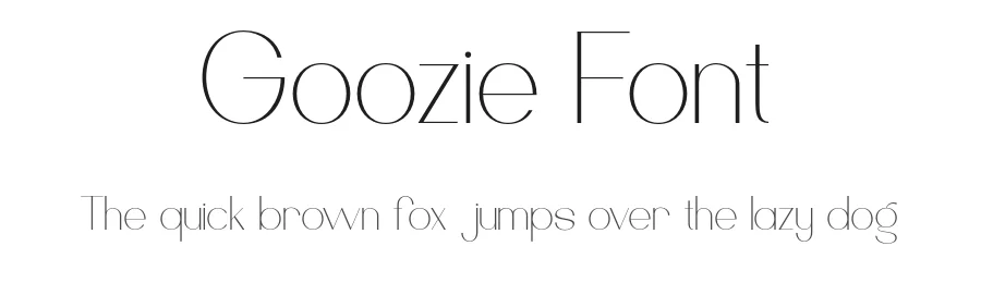 Goozie Font by Iqbal Mahesa 25 — Sans Serif Font