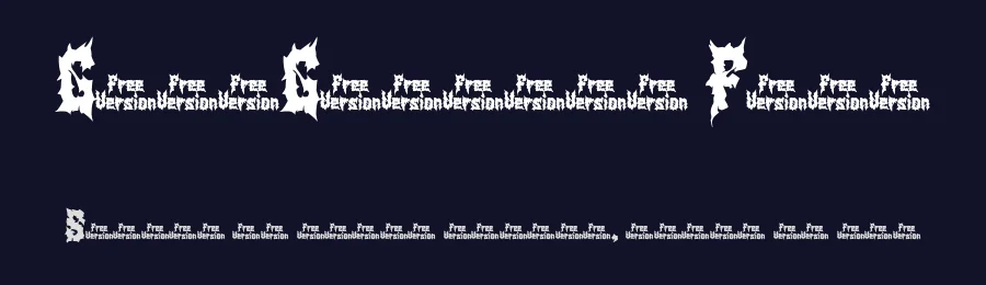GoreGrinder Font by wagz.font — Display Font — thumbnail 2