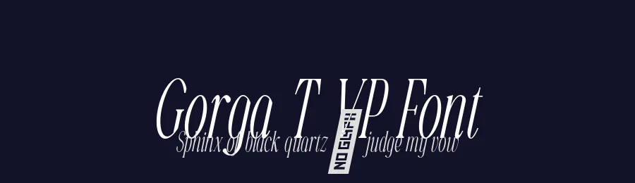 Gorga T VP Font by vpcreativeshop — Serif Font — thumbnail 2