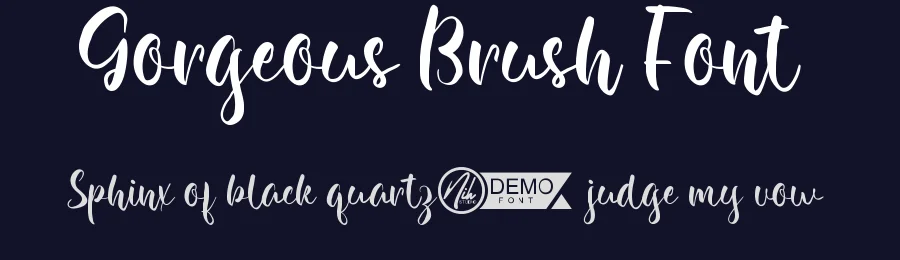 Gorgeous Brush Font by nihstudio — Script Handwritten Font — thumbnail 2