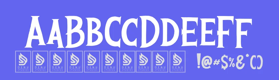Gorgon Cursed Horror Typeface by Gracetypestudio — Display Font — thumbnail 3