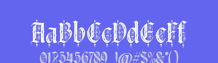 Gothica Sanctora Font by alit design — Display Font — thumbnail 3