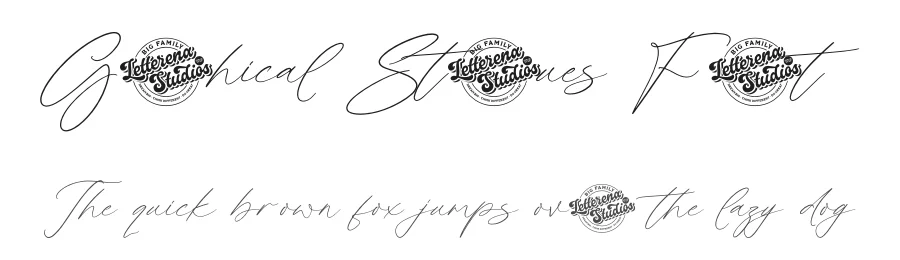 Gothical Statues Font by letterenastudios — Script Handwritten Font