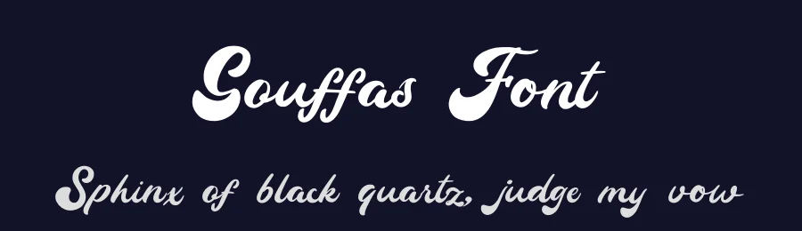 Gouffas Font by Dhabee — Script Handwritten Font — thumbnail 2