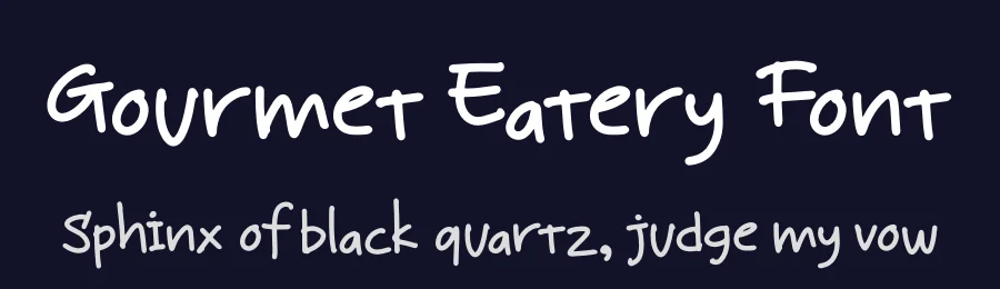 Gourmet Eatery Font by Denustudios — Script Handwritten Font — thumbnail 2
