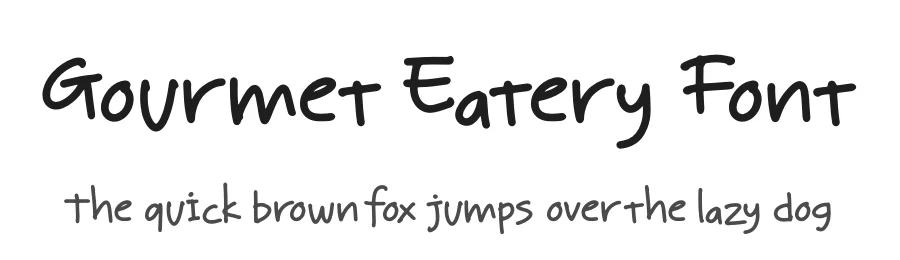Gourmet Eatery Font by Denustudios — Script Handwritten Font