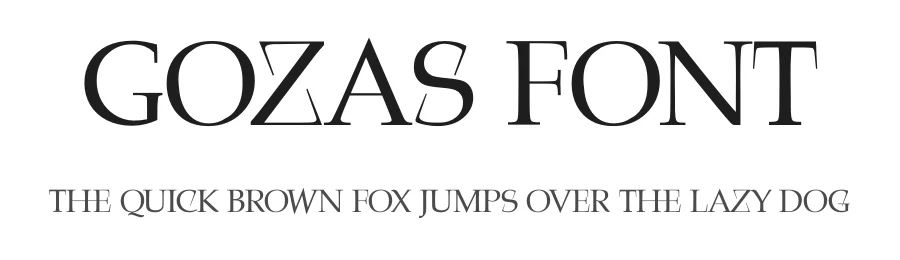 Gozas Font by Illushvara Design — Serif Font