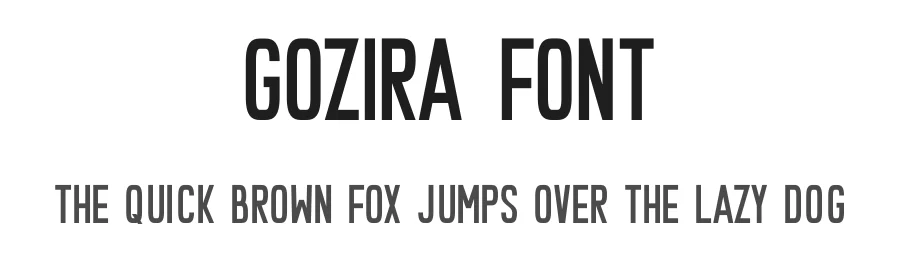 Gozira Font by Almairatype — Decorative Font