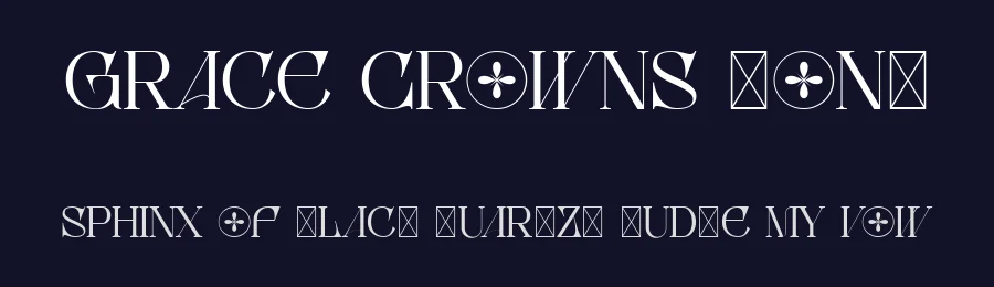 Grace Crowns Font by Imoodev — Serif Font — thumbnail 2