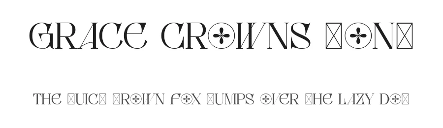 Grace Crowns Font by Imoodev — Serif Font