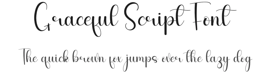 Graceful Script Font by andikastudio — Script Handwritten Font