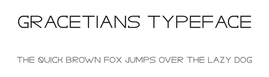 Gracetians Typeface by edricstudio — Sans Serif Font