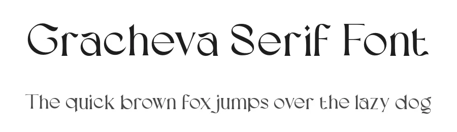 Gracheva Serif Font by Aluyeah Studio — Serif Font