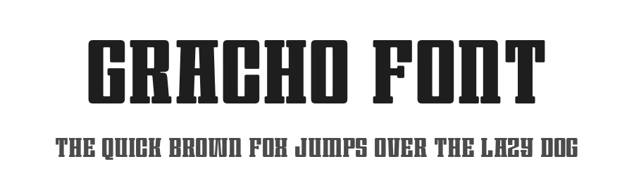 Gracho Font by Linecreative — Slab Serif Font