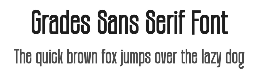 Grades Sans Serif Font by ErmediaStudio — Decorative Font