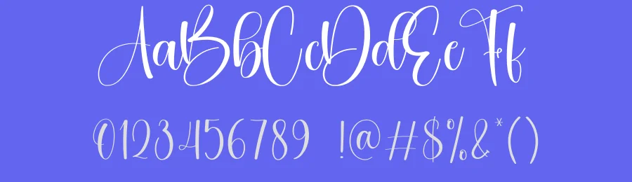 Gradient Script Font by creativeletter — Script Handwritten Font — thumbnail 3