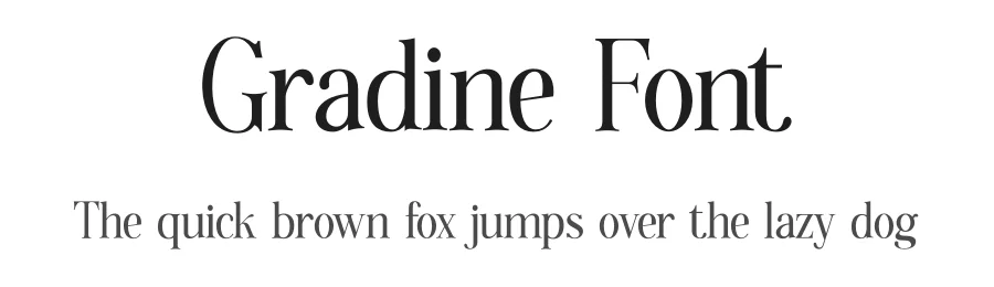 Gradine Font by Lettermine — Decorative Font