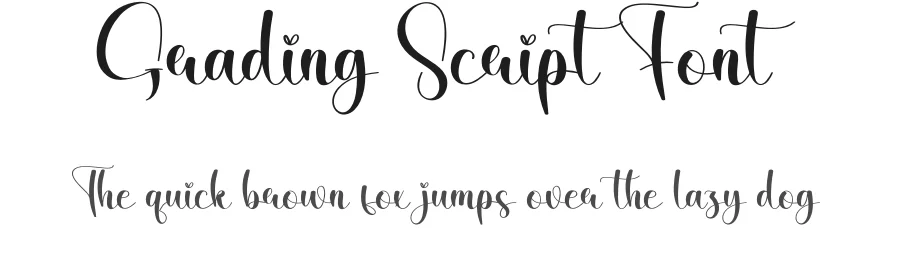 Grading Script Font by creativeletter — Script Handwritten Font