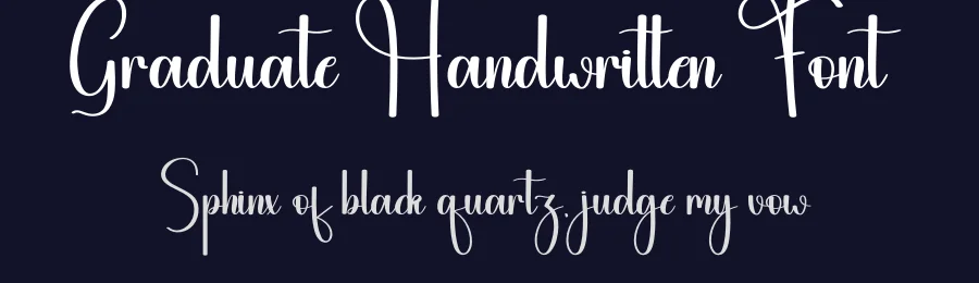 Graduate Handwritten Font by andikastudio — Script Handwritten Font — thumbnail 2