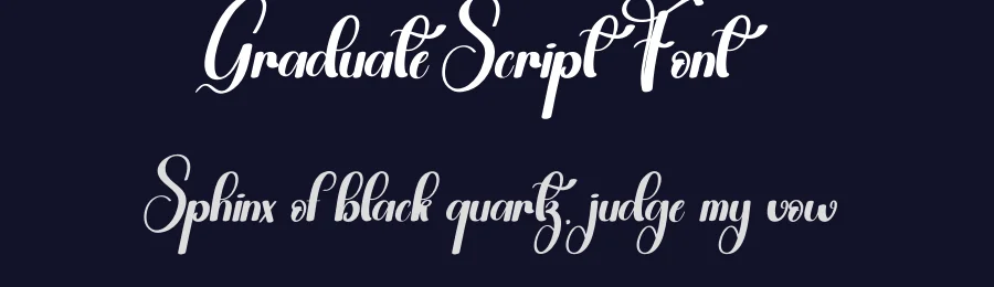 Graduate Script Font by andikastudio — Script Handwritten Font — thumbnail 2